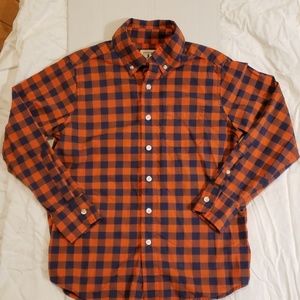 Lands'End boys long-sleeved  oxford shirt size 8